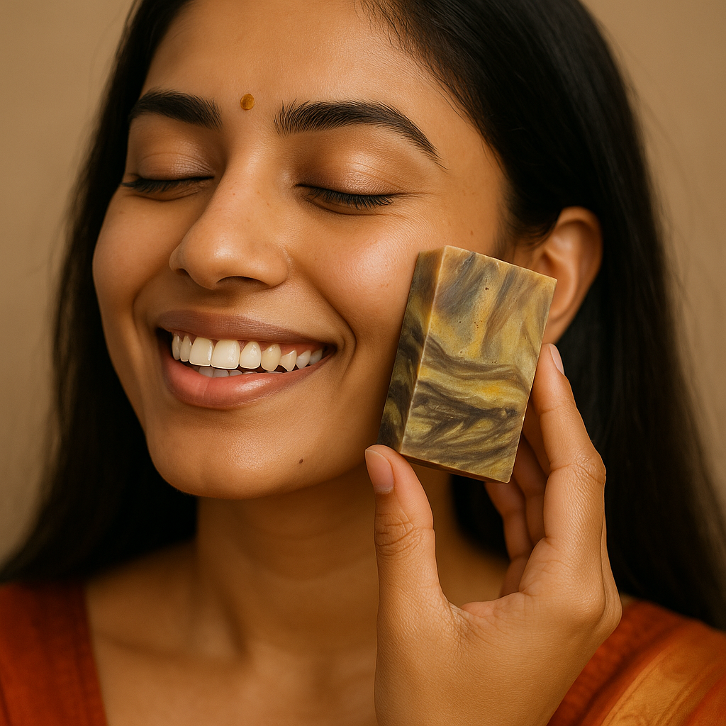 Cold Processed Marble DE-Tan soap