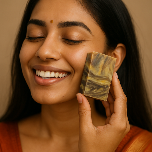 Cold Processed Marble DE-Tan soap