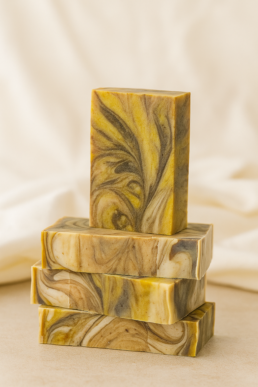 Cold Processed Marble DE-Tan soap