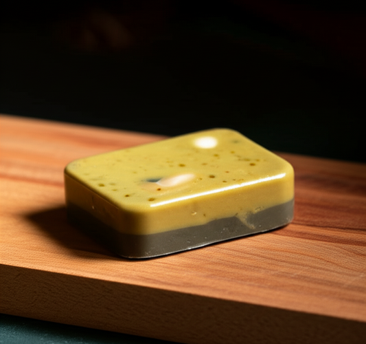 Kasturi Turmeric Multani Mitti Charcoal Soap